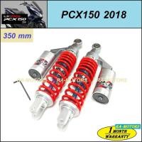 ราคา OKD โช๊คหลัง รุ่น PCX ICON ยาว 350 mm สปริงแดง ข้างเทา สำหรับ PCX150-2018 (PCX ICON 350 แดง/เทา) (2094498349)
