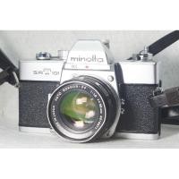 ราคา กล้องฟิล์ม SLR ยี่ห้อ Minolta SRT 101+เลนส์minolta rokkor pf 55mm f1.8 (7763234288)