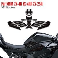 ราคา ZX-4R ZX-4RR ZX-25R Motorcycle For kawasaki Ninja ZX4R ZX4RR ZX25R Tank Pad Grips Side Gas Fuel Oil (54106581706)