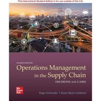 ราคา หนังสือ Operations Management In The Supply Chain: Decisions ed 8/2021 (54553331826)