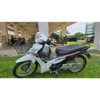 ราคา รถมอเตอร์ไซค์ Honda WAVE110i LED สีขาวดำ (25489699955)