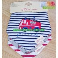 ราคา (1 เซ็ท/ 3 ชิ้น)ผ้ากันเปื้อน Bib สำหรับเด็กเล็ก Mom&Care (2357829083)