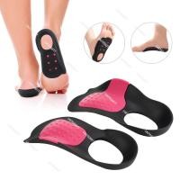 ราคา 1 คู่ High Arch Support Insoles Non-Slip Plantar Support Pad Shock-Absorbing Foot Pads สําหรับเท้าแบนและ Fallen Arches (48653802487)