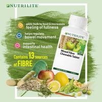 ราคา นิวทริไลท์ ชูเอเบิ้ล ไฟเบอร์ เบลนด์ Nutrilite Mixed Fibre Chewable Tablet (60 Tab) Exp 2024 (23246928693)