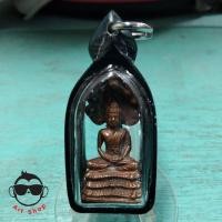 ราคา รูปหล่อพระนาคปรก เนื้อโลหะ ฝังกริ่ง องค์พระขึ้นสนิมแดง (10271273520)