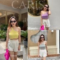 ราคา พร้อมส่ง 17 สี ใส่ได้ 2 เเบบ ( 3 ตัวตัวละ 100.- ) คละได้ทั้งร้าน ผ้าครอป เย็บ 2 ชั้นทุกตัว (20301291738)