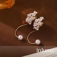 ราคา Inlume.id - BLOVERIA EARRINGS - 146 pearl 2-way WHITE FLOWER EARRINGS ไข่มุก DANGLE REMOVABLE (50206381315)