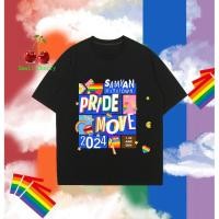 ราคา ‍ Pride Month‍ 2025เดือนแห่งความภาคภูมิใจ ธงสายรุ้ง LGBT Pride Month LGBT Rainbow Flag T-shirt (44351803061)