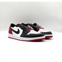 ราคา (พร้อมส่ง ของแท้ 100%) AIR JORDAN 1 LOW OG BLACK TOE (18882660519)