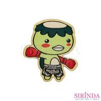 ราคา ตัวรีดการ์ตูนกับปะมวยไทย ตัวรีดติดเสื้อ อาร์มทอตกแต่ง DIY WOVEN LABEL PATCH (00320016) (55605466010)