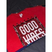 ราคา (IG) เสื้อยืด สีแดง Goodvibes - Delta pro weight มือสอง ราคาถูก พร้อมส่ง (26811803249)