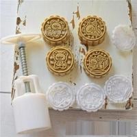 ราคา พิมพ์กดขนมไหว้พระจันทร์,บัวหิมะ 3D/50g. (2542959604)