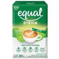 ราคา อิควล สตีเวีย หญ้าหวาน EQUAL STEVIA 100 ซอง (1539517864)