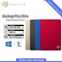 ราคา Seagate Backup Plus Slim USB3.2 Portable hard drives 1TB/2TB/4TB HDD External Hard Disk 2.5'' (57457186651)