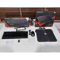 ราคา Steelseries คีย์บอร์ด เมาส์ แผ่นรองเมาส์ ยกชุด (22186614414)
