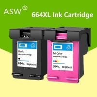 ราคา 2PK 664XL ink cartridge replacement For HP664XL 664 for HP DeskJet 1115 2135 3635 1118 2138 3636 3638 4536 4676 Printer (6849216425)