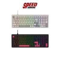 ราคา AJAZZ AK980 Wired Mechanical Red Switch (Retro / Black) | Keyboard (คีย์บอร์ด) | By Speed Gaming (49356259302)