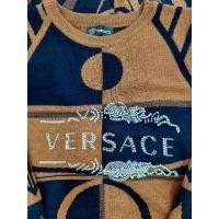 ราคา ชุดเดรสไหมพรม งานป้าย VERSACE (มือ2ค่ะ) (17518759307)