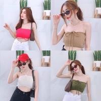 ราคา Java wa Shopไหมกรมเกาะอกไหมพรม 3 in 1 ใส่ได้หลายแบบเก๋ๆ ผูกคอได้ ผูกโบว์ ผูกเอวก็ยังได้!!!! อวดหุ่นแซ่บๆ (12690019953)