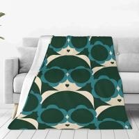 ราคา Custom Orla Kiely ผ้าห่มดอกไม้ขนแกะนุ่มฤดูใบไม้ผลิ Warm Flannel โยนผ้าห่มสําหรับโซฟา Travel ผ้าปูที่นอนผ้าคลุมเตียง (45505402712)