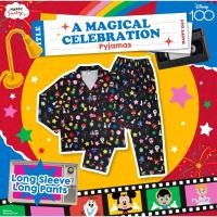 ราคา Happy Sunday / A MAGICAL CELEBRATION Pyjamas | ชุดนอนดิสนีย์ 100 ปีสีดำ (used) (25888557517)
