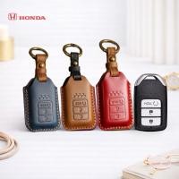 ราคา ซองหนังแท้ ใส่กุญแจรีโมทรถยนต์ รุ่นหนังกลับ Honda Civic Hatchback,City HB,WR-V2022-26 (28201458086)