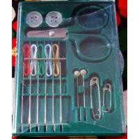 ราคา Set เข็ม ด้าย กระดุม กรรไกร กระดุม หมุด เข็มกลัด พกพา จากญี่ปุ่น Sewing Tools (28561407310)