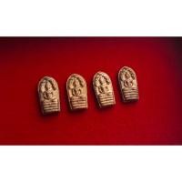 ราคา พระสมเด็จวัดระฆังฯ รุ่นอนุสรณ์ ปี 2539 ปรกมะขาม เนื้อทองแดง (เหมา 4 องค์) (46501676403)