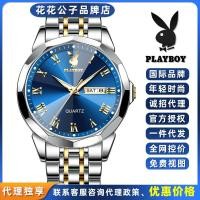 ราคา 2025New Playboy PLAYBOY Quartz watch with dual date for men (45257158142)