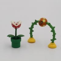 ราคา กาชาปอง โมเดลมาริโอ ต้นไม้กินคน (Piranha Plant) เถาวัลย์หนามเดินได้ (Bramball) Nintendo Super Mario Choco Egg (22211034593)