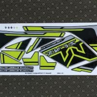 ราคา สติ๊กเกอร์ M-Slaz ปี 17 รุ่น 2 สีเขียว-ดำ ราคาถูกที่สุด คุณภาพดี (16358713577)