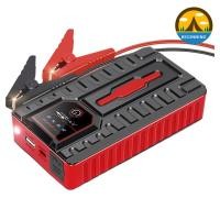 ราคา ✿ใหม่! 12V รถยนต์แบตเตอรี่ Booster 6000mAh Power Bank ปั๊มลมฉุกเฉิน 600A Peak (54304983921)