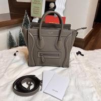 ราคา Like new‼️C e l i n e nano luggage ปี2018 สี souris ❤️❤️ สีดีย์ที่สุด ฮิตตลอดกาลค่า สภาพสวยมาก ขอบมุมสวย น้องยังใหม่ (21865365089)