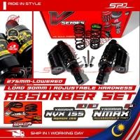 ราคา NVX ABSORBER I 275MM ลด - LOAD 30MM I VS SERIES I ปรับได้ (G-BK) PREMIUM BK GL PNP NVX 155 V1 V2 AEROX I NMAX V2 (42829003638)
