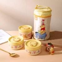 ราคา พรีออเดอร์ ลิขสิทธิ์แท้ Disney/ดิสนีย์ กล่องข้าวหมีพูห์ มิกกี้เมาส์ มินนี่เมาส์ หมีพูห์ (40101764900)