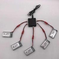 ราคา ❥ 5Pcs 3.7V 500Mah ชาร์จ Li-Polymer แบตเตอรี่752540p + Charger ชุดสำหรับ RC Syma X5c X5sc (25493174255)