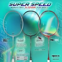 ราคา (ฟรี TOUR BAG+STRINGS) APACS WORLDS SLIMMEST SHAFT SUPER SPEED (49656098830)
