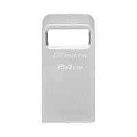 ราคา 64 GB FLASH DRIVE (แฟลชไดร์ฟ) KINGSTON DATATRAVELER MICRO (DTMC3G2/64GB) (20371743301)