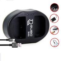 ราคา แท่นชาร์จแบตกล้องแบบคู่ Canon Dual USB Battery Charger NB-2L สำหรับ Canon powershot g9 g7 S80 (20971976046)