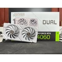 ราคา VGA ASUS DUAL RTX4060 WHITE OC EDITION 8GB (การ์ดจอมือสอง) (26085519124)