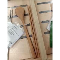 ราคา shoppingIKEA SVARTSPOLING อุปกรณ์ทานอาหาร 2 ชิ้น ไม้ (27135969222)