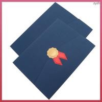 ราคา 2pcs ซองประกาศนียบัตรแบบพับสามตอน สำหรับใส่เกียรติบัตร (44906802469)