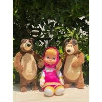 ราคา ตุ๊กตา Masha and the bear plush doll มือสอง ของแท้ (26504977598)
