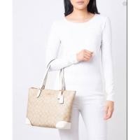 ราคา COACH ZIP TOTE IN SIGNATURE BAG แท้ 100% Outlet shop (8715773762)
