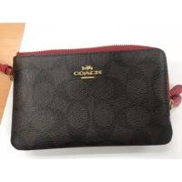 ราคา Coach คล้องมือ s สองซิป มือสอง หของแม่ค้าเองสภาพดีคะ ของแท้แน่นอน หนังแคนวาส (2258561356)