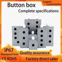 ราคา Waterproof button box switch control box 12345 hole industrial switch indicator box 22mControl Equi (45905166795)