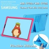 ราคา เคสแท็บเล็ต สำหรับ Samsung Galaxy Tab S5e 10.5 นิ้วกรณี SM-T720 T725 ปลอกซิลิโคนกันกระแทกมุมขาตั้งหลายมุมเคส (41103169056)