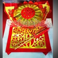 ราคา ชุดกระดาษไหว้เจ้า ไหว้เจ้าที่ ตรุษจีน สารทจีน เชงเม้ง (2644806659)