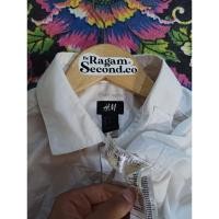 ราคา KEMEJA เสื้อเชิ้ตแบรนด์สีขาว (40951248572)