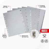 ราคา EAGLE A4 Binder Divider ดัชนีต่างๆ TABS / ตัวแบ่งพลาสติก / ดัชนีตัวแบ่ง Odner / ดัชนีตัวแบ่งไฟล์ (43627078222)